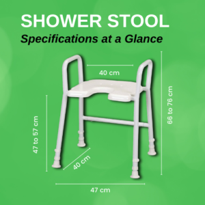 Shower Stool Specification at a glance