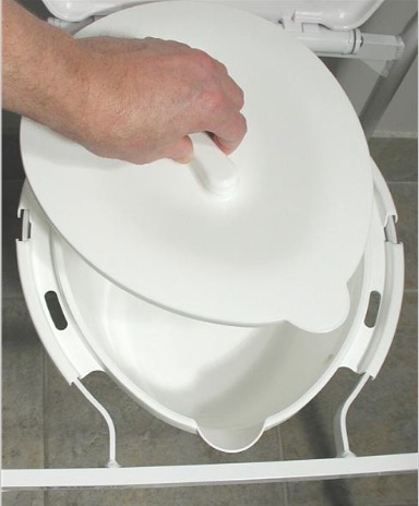 Toilet Bowl and Lid