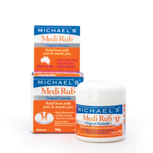Michaels Medi Rub Natural Anti-Inflammatory 100gm